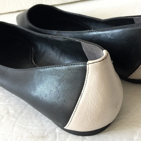 Enzo Angiolini Black Leather Pointy Flats 10.5 NEW - Picture 8 of 8